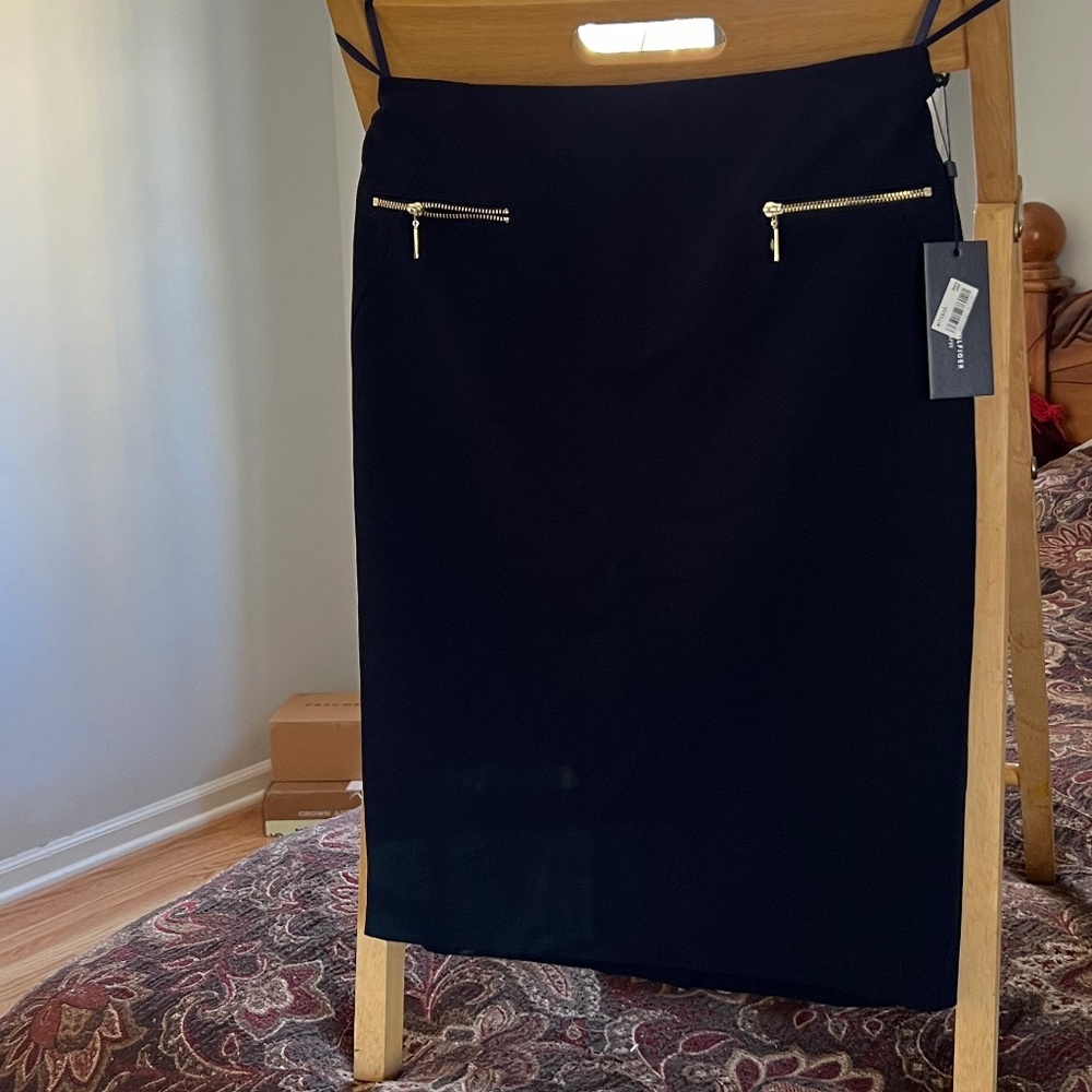 Tommy Hilfinger Navy Blue Skirt